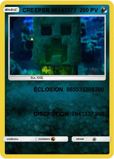 Pokemon CREEPER 86543377