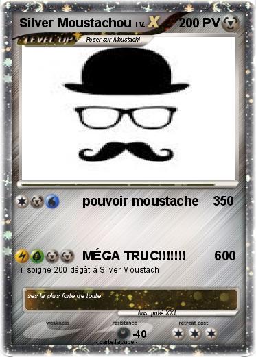 Pokemon Silver Moustachou