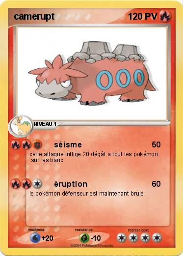 Pokemon camerupt