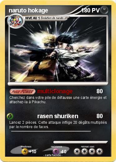 Pokemon naruto hokage