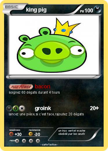 Pokemon king pig