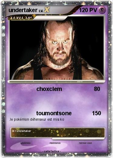 Pokemon undertaker