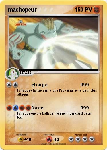 Pokemon machopeur