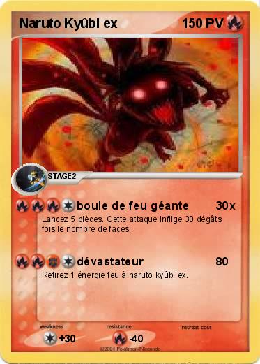 Pokemon Naruto Kyûbi ex