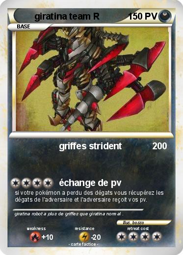 Pokemon giratina team R
