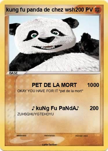 Pokemon kung fu panda de chez wsh