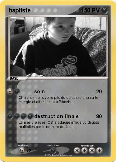 Pokemon baptiste