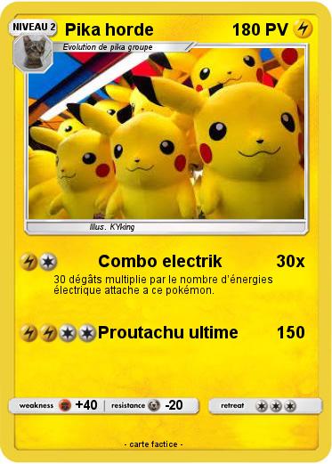Pokemon Pika horde