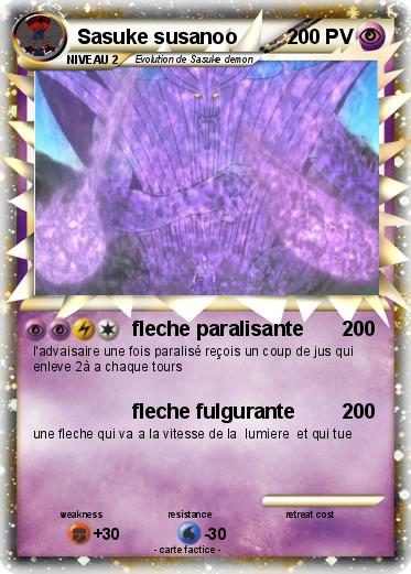 Pokemon Sasuke susanoo