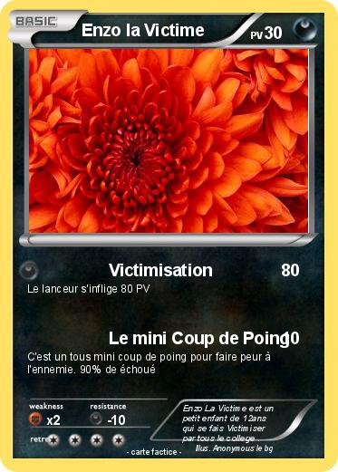 Pokemon Enzo la Victime