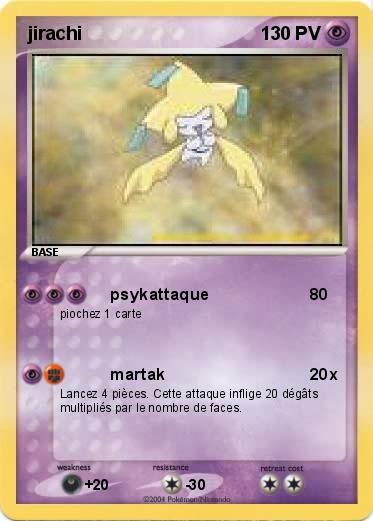 Pokemon jirachi