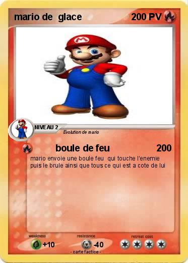 Pokemon mario de  glace