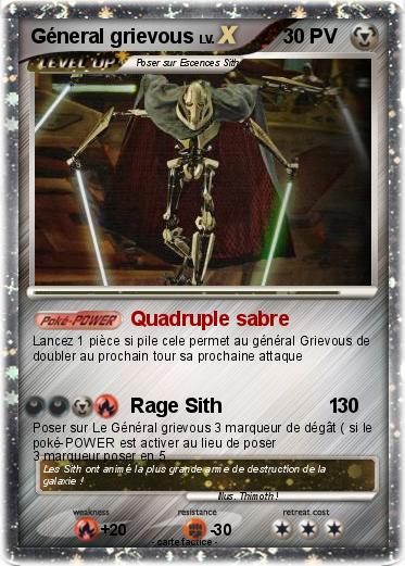 Pokemon Géneral grievous
