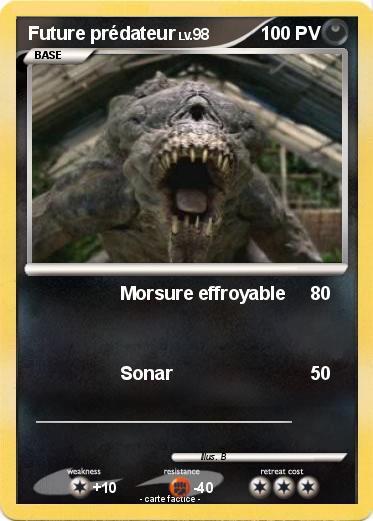 Pokemon Future prédateur