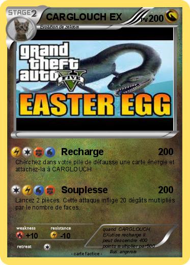 Pokemon CARGLOUCH EX