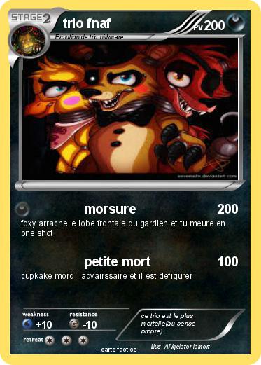 Pokemon trio fnaf