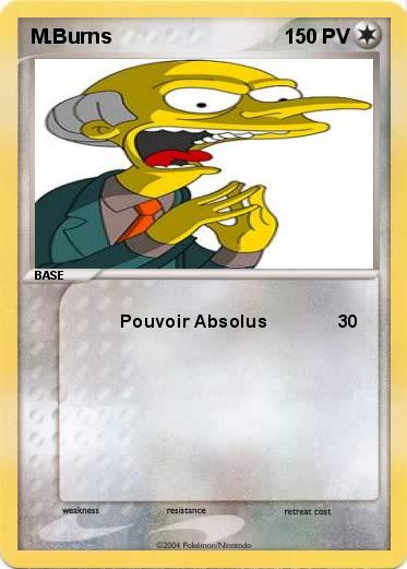 Pokemon M.Burns