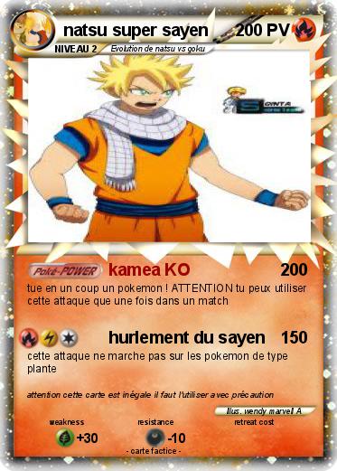 Pokemon natsu super sayen