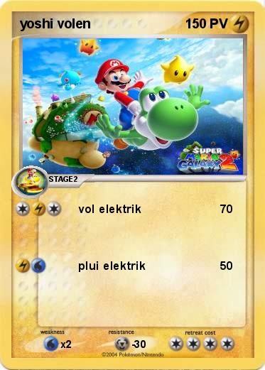 Pokemon yoshi volen