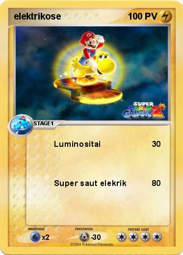 Pokemon elektrikose