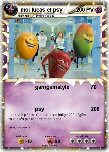 Pokemon moi lucas et psy