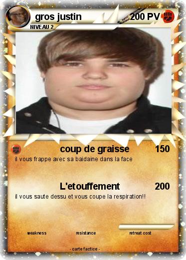 Pokemon gros justin