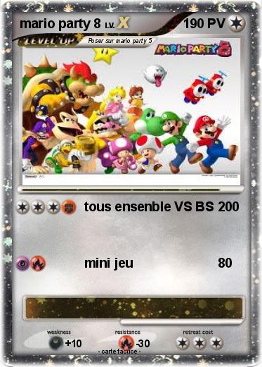 Pokemon mario party 8