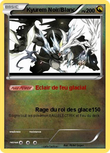 Pokemon Kyurem Noir/Blanc