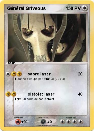 Pokemon Général Griveous