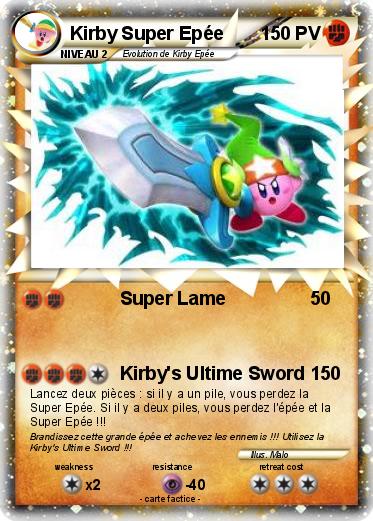 Pokemon Kirby Super Epée