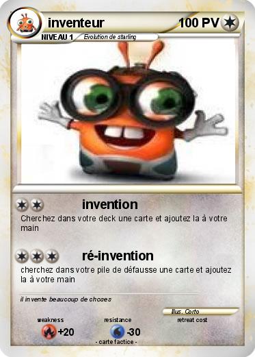 Pokemon inventeur