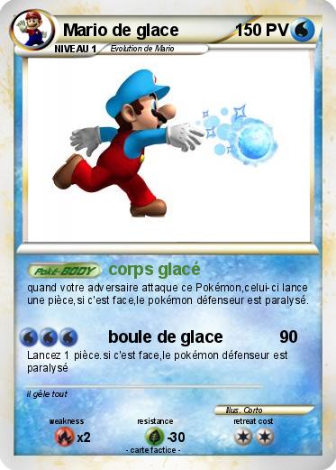 Pokemon Mario de glace