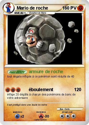 Pokemon Mario de roche