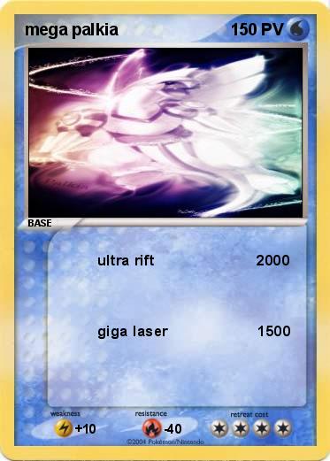 Pokemon mega palkia