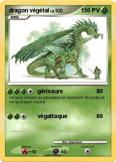 Pokemon dragon végétal