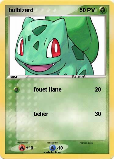Pokemon bulbizard