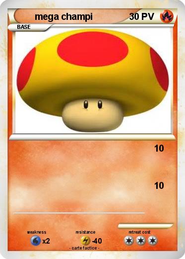 Pokemon mega champi