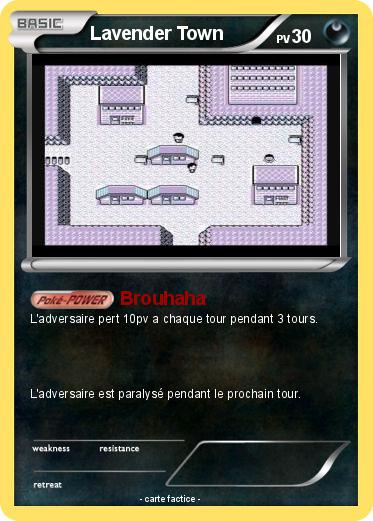 Pokemon Lavender Town