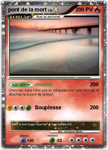 Pokemon pont de la mort