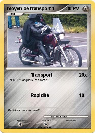 Pokemon moyen de transport 1