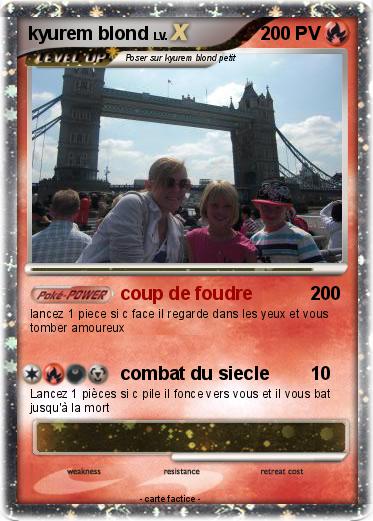 Pokemon kyurem blond