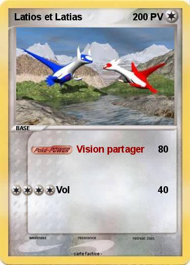 Pokemon Latios et Latias