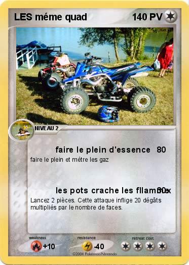 Pokemon LES méme quad