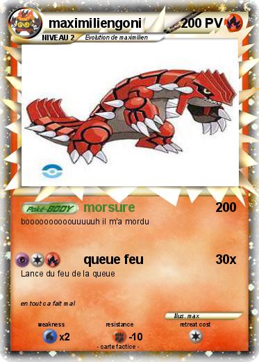 Pokemon maximiliengoni
