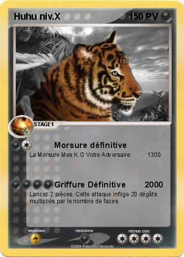 Pokemon Huhu niv.X