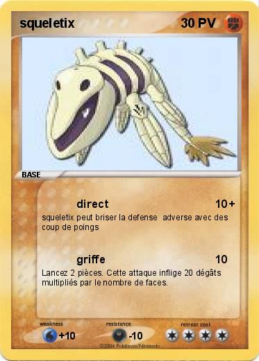 Pokemon squeletix