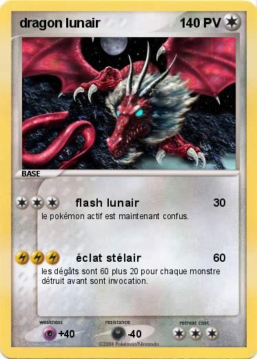 Pokemon dragon lunair