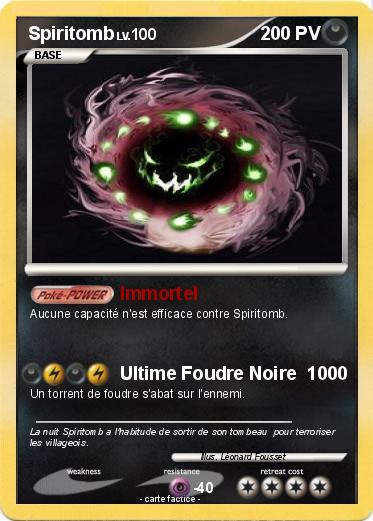 Pokemon Spiritomb