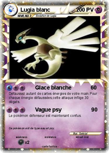 Pokemon Lugia blanc