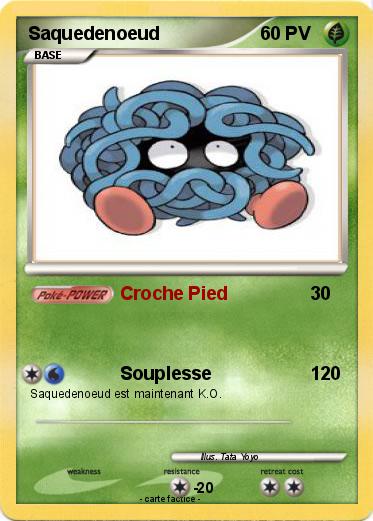 Pokemon Saquedenoeud